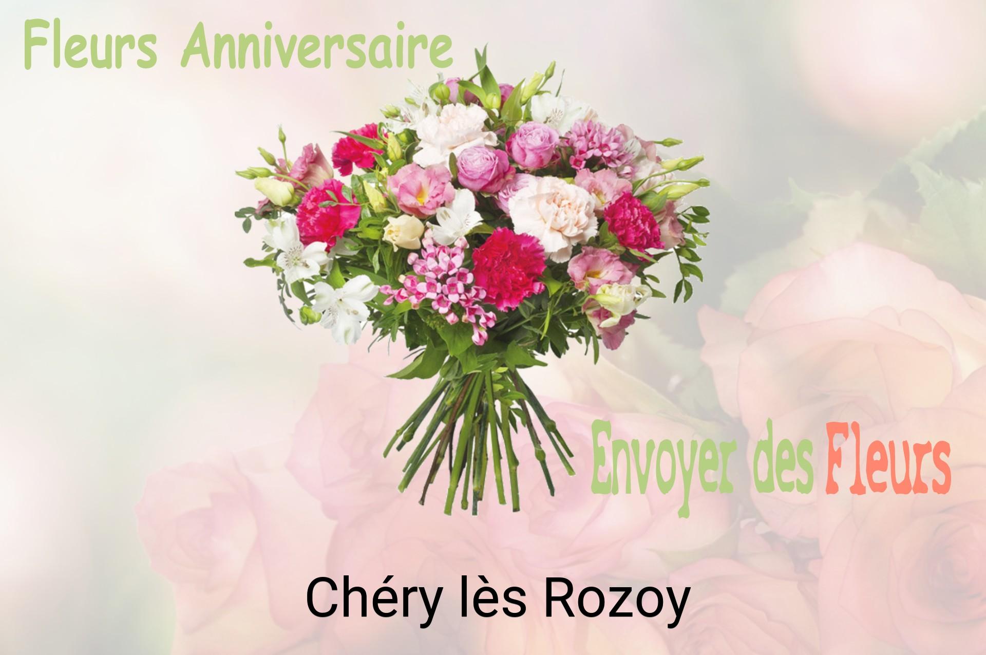 Bouquet de fleurs d’anniversaire livré à Chéry-lès-Rozoy