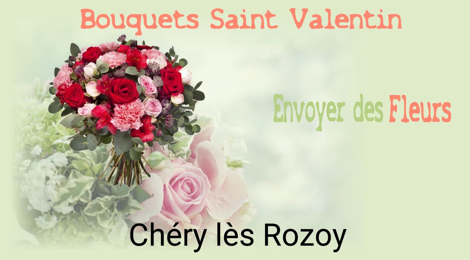 Roses de Saint-Valentin livrées à Chéry-lès-Rozoy